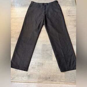 Greg Norman Five Iron Golf Pants Men’s 33 X 30 Black Performance Flex Pockets